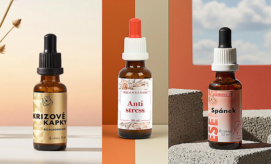 Bachovy esence a krizové kapky