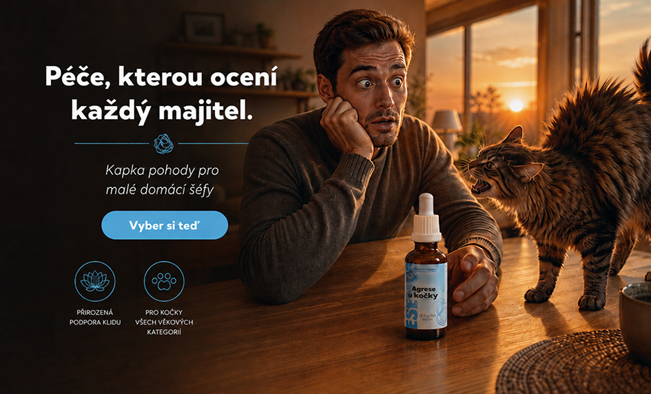 Esence Bachovy pro kočky neutrální řada