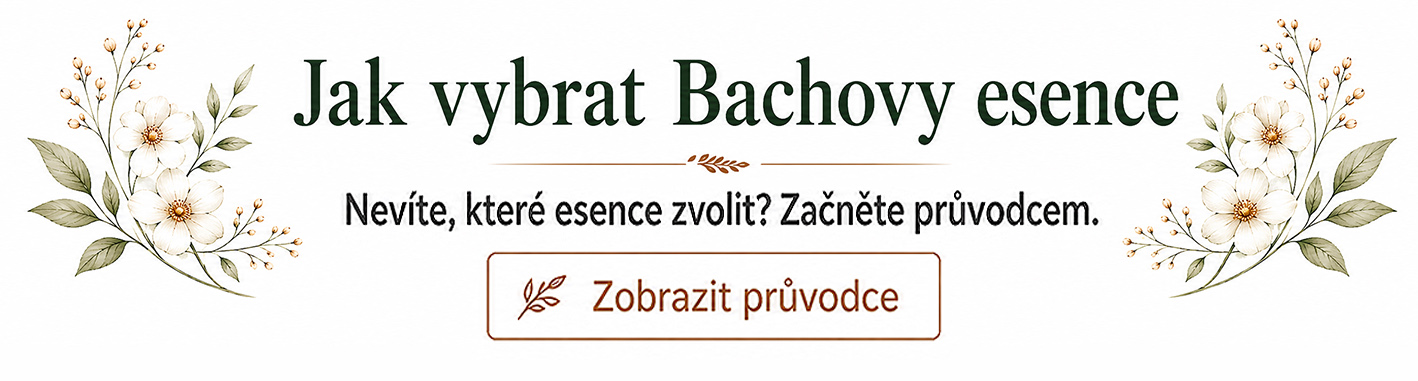 Výběr Bachových esencí dle situace