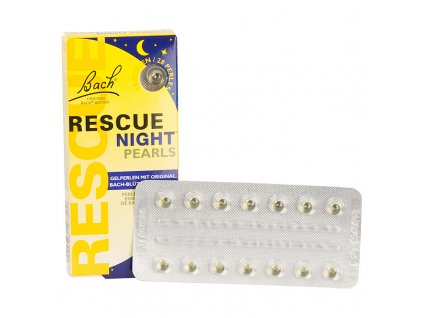dr bach esence rescue remedy gelove perly nocni
