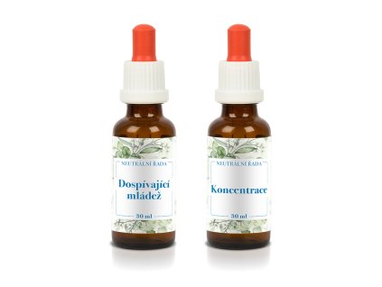 bachovy esence dospivajici mladez koncentrace