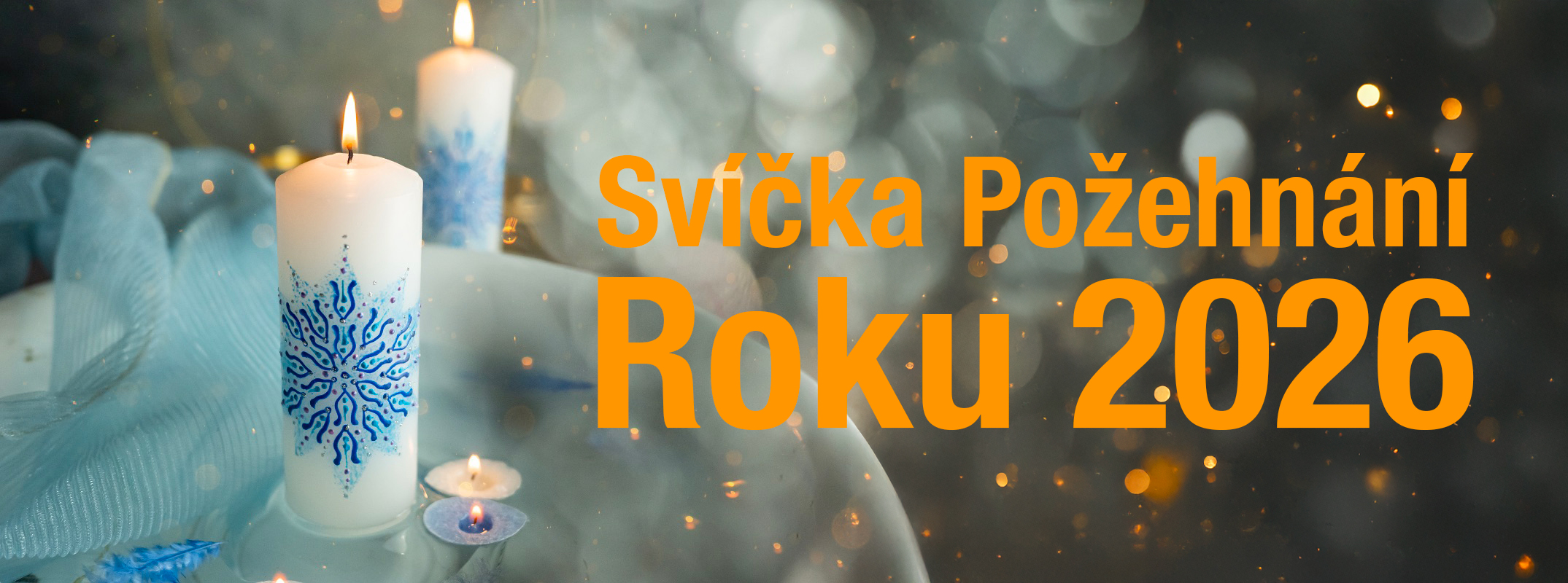 Svíčka Požehnání Roku 2026
