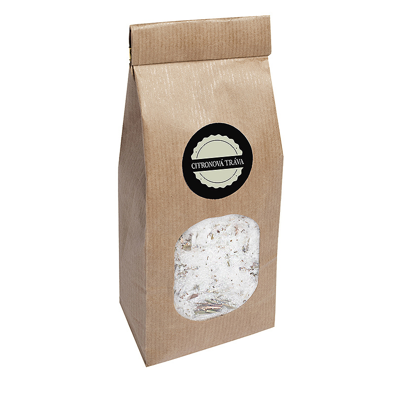 Epsomská bylinková soľ do kúpeľa citrónová tráva 400 g