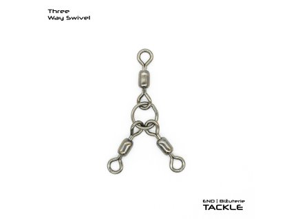 VAGNER Catfish END TACKLE Three Way Swivel 1