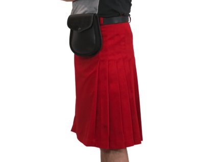 Pánský kilt - Červený (Velikost S)