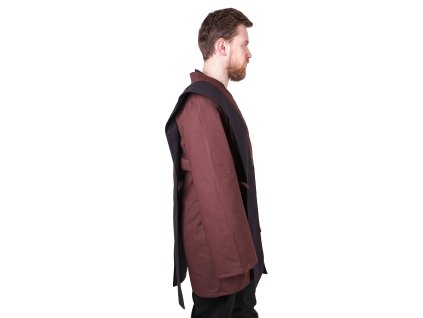 Bavlněný tabard Jedi - černý (Velikost S)