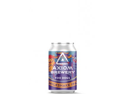 Axiom Brewery - Foo Dogs 19°, 7,0% alk. Milkshake IPA s mandarinkami a liči