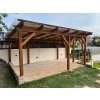 Dřevěná pergola 5 x 5 m