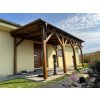 Dřevěná pergola 4 x 5 m
