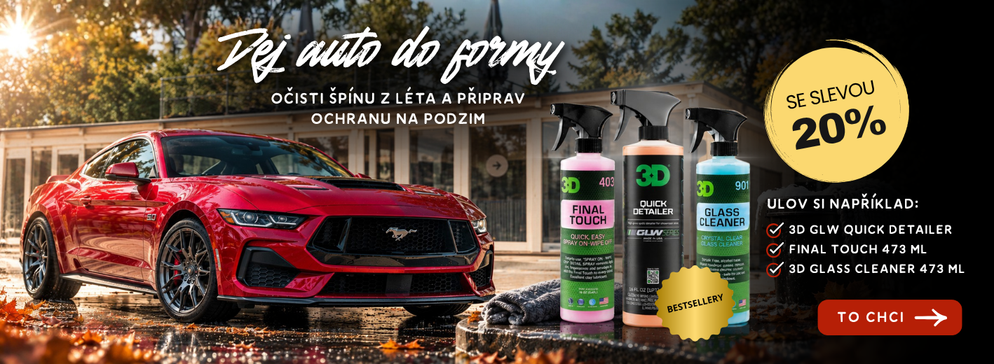 Dej auto do formy na podzim – slevy až 20 %