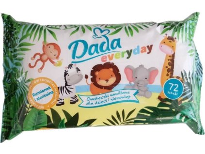 Dada vlhčené ubrousky everyday 72ks