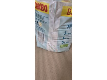 ROZTRHANÉ OBALY - Dada JUMBOBAG extra soft vel. 6, 16+kg, 66ks