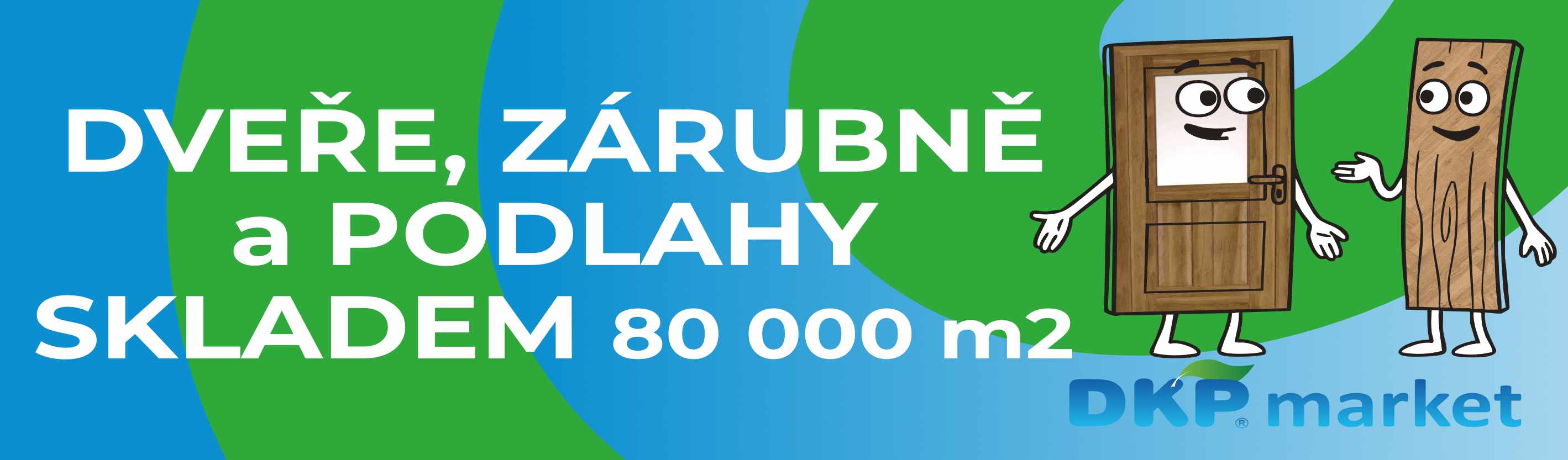 DKP market – dveře, zárubně a podlahy skladem