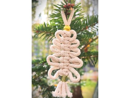 Stromek macramé