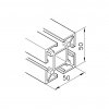 50x50 extra lightprofile