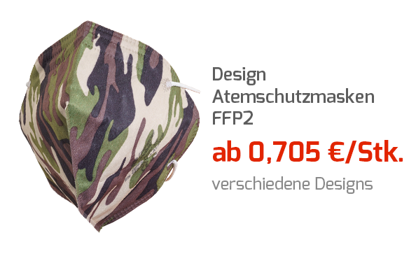 Design Atemschutzmasken FFP2