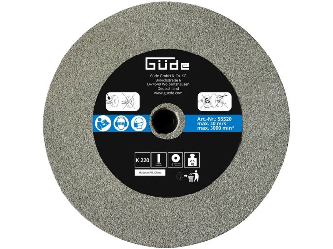 Brusný kotouč 200 x 40 x 20 mm K220