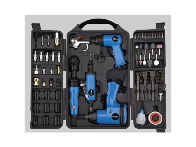 Souprava pneumatického nářadí, 71dílná