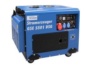 DIESELOVÝ GENERÁTOR PROUDU GSE 5501 DSG