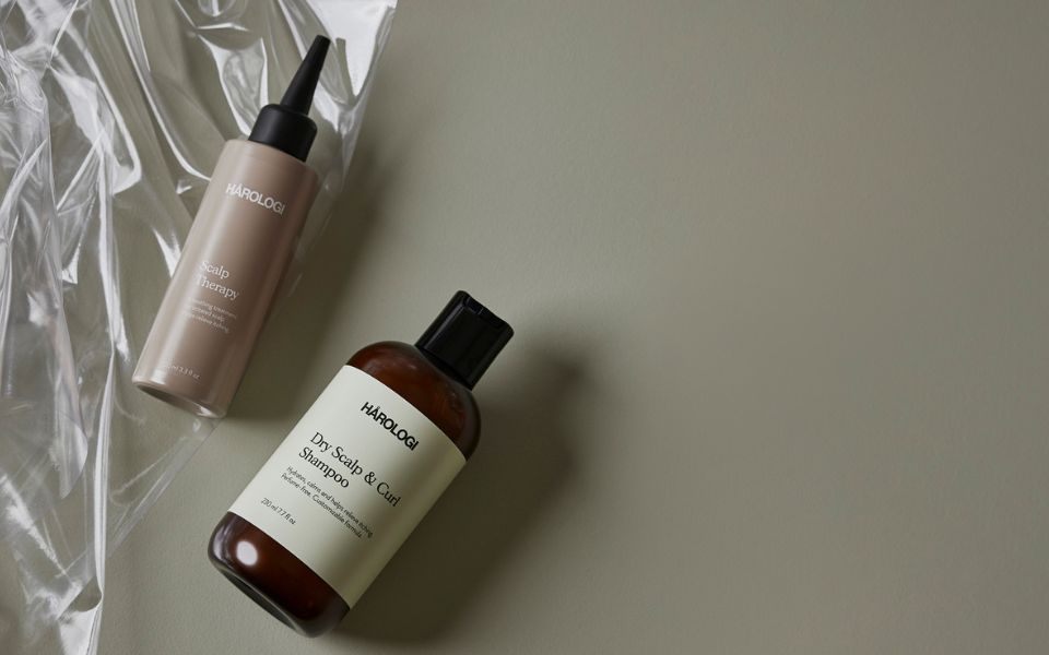 Dry and curl shampoo