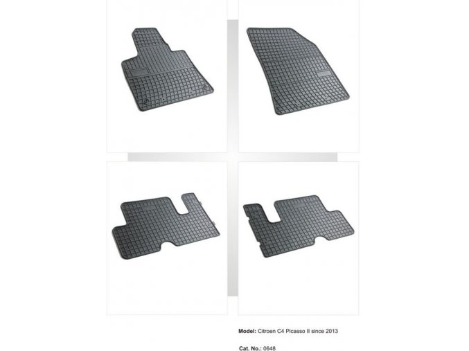 Gumové autokoberce CITROEN C4 Picasso ( 2013 -    )