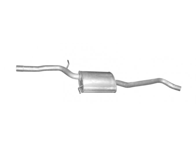 Střední tlumič výfuku Audi A4 1.8 TFSi 11/07-03/12 sedan , combi