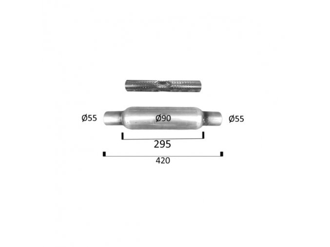 ed str3 rezonator a 2943 prum55mm tlumici