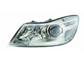 Světlomet ŠKODA OCTAVIA Combi levý H7/H1 aut ovl, s motorkem, bez nápisu OCTAVIA 1Z1941017S