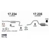 Výfuk FORD MONDEO 1.8TD KOMBI, sada/komplet