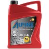 alpine rsl 5w 30 la 5l motorovy synteticky olej