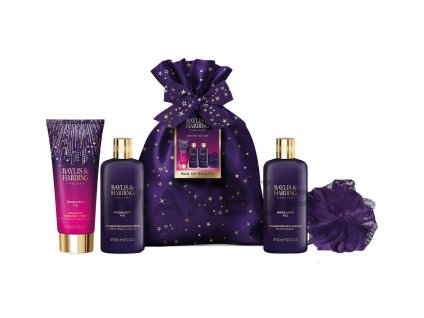 Baylis&Harding  Dárková sada péče o tělo v pytlíčku 4 ks Fík/Granátové jablko ***
