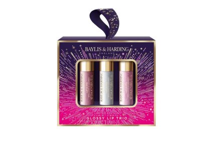 Baylis&Harding MOONLIGHT FIG - sada lesků na rty 3 ks ***