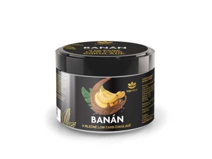 banán v čokloládě