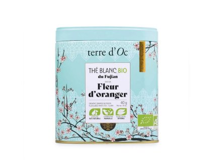 Fleur d'oranger, BIO Bílý čaj 40 g