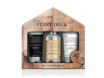 Baylis & Harding Fuzzy Duck Men's Hemp&Bergamot 3ks pánská sada péče o tělo Bergamot