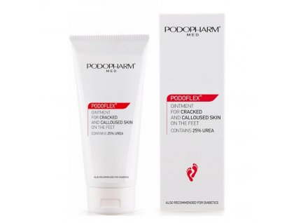 PODOPHARM* PODOFLEX mast na popraskanou, mozolnatou kůži s 25% UREY - 100ml
