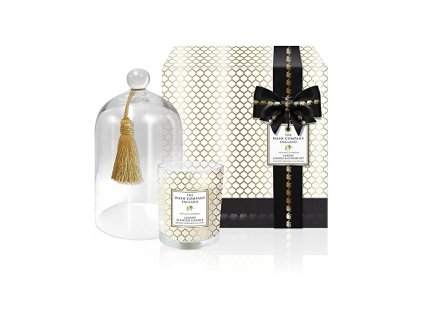 Baylis & Harding Dárková sada vonné svíčky a skleněného poklopu
