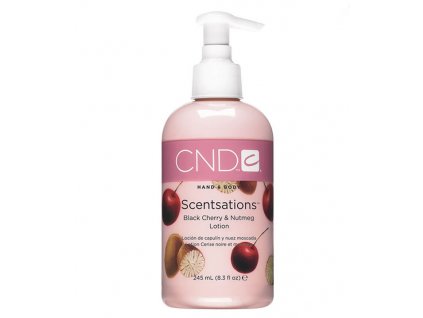 CND  Hand Body Lotion Black Cherry/Nutmeg 245ml