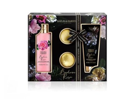 Baylis & Harding Sada péče o tělo Boudoire Rose 4 ks