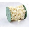 DEKORAČNÍ ŘETĚZ RŮŽIČKY „smetanové“ 50cm - Vlasové doplňky 1ks