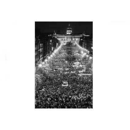 Václavské náměstí, 1989