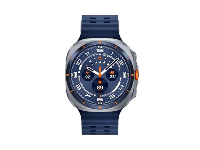 global wearable X2 TitaniumBlue MarineBand Blue Front 1500 547450945