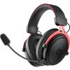 TIGO Zephyr bezdrátová herní sluchátka černá červená