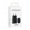 Samsung Napájecí adaptér s rychlonabíjením (25W), bez kabelu v balení, Black, USB-C