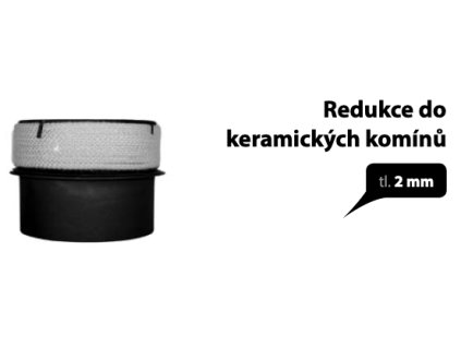 Redukce černá
