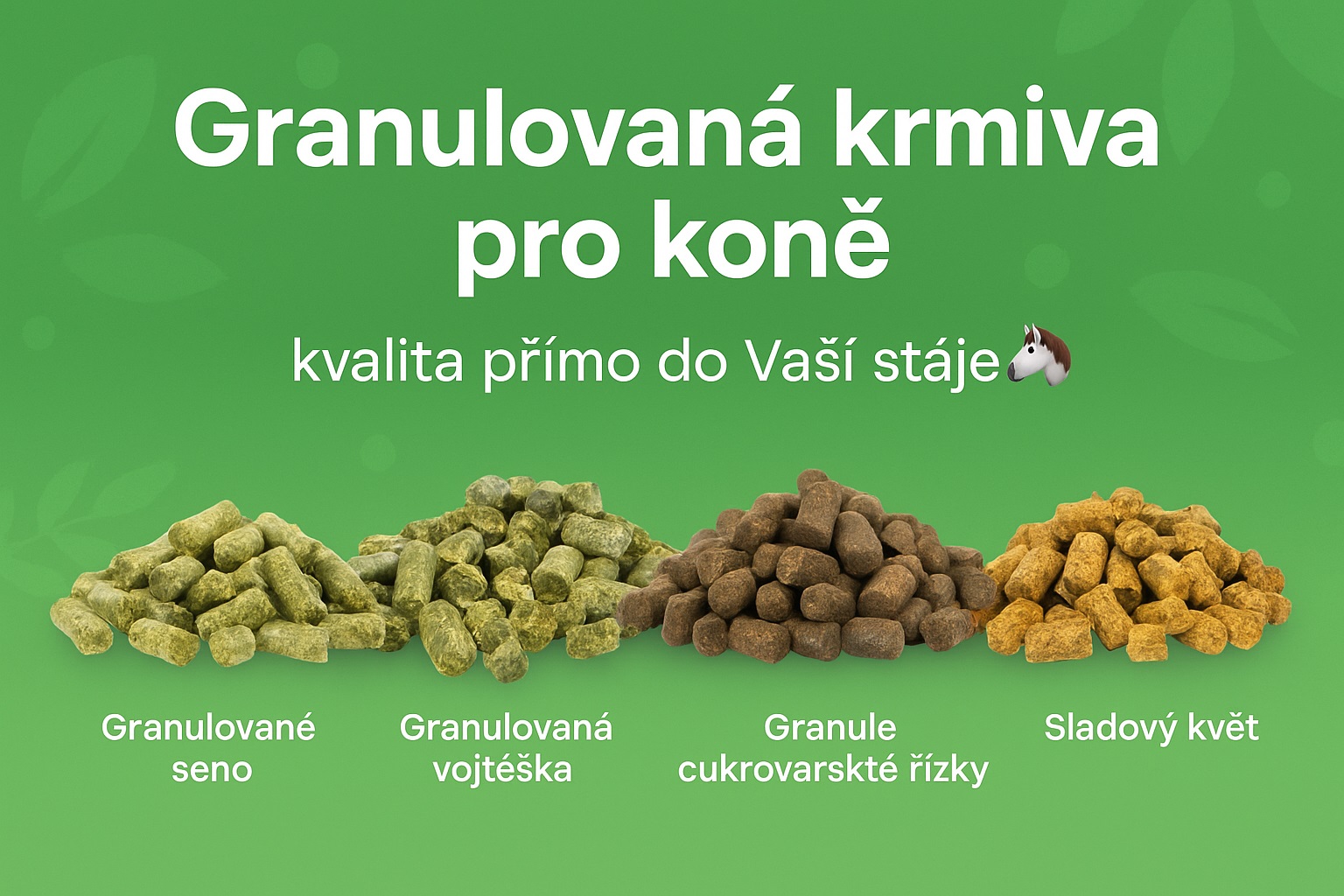 Baner krmivo pro koně