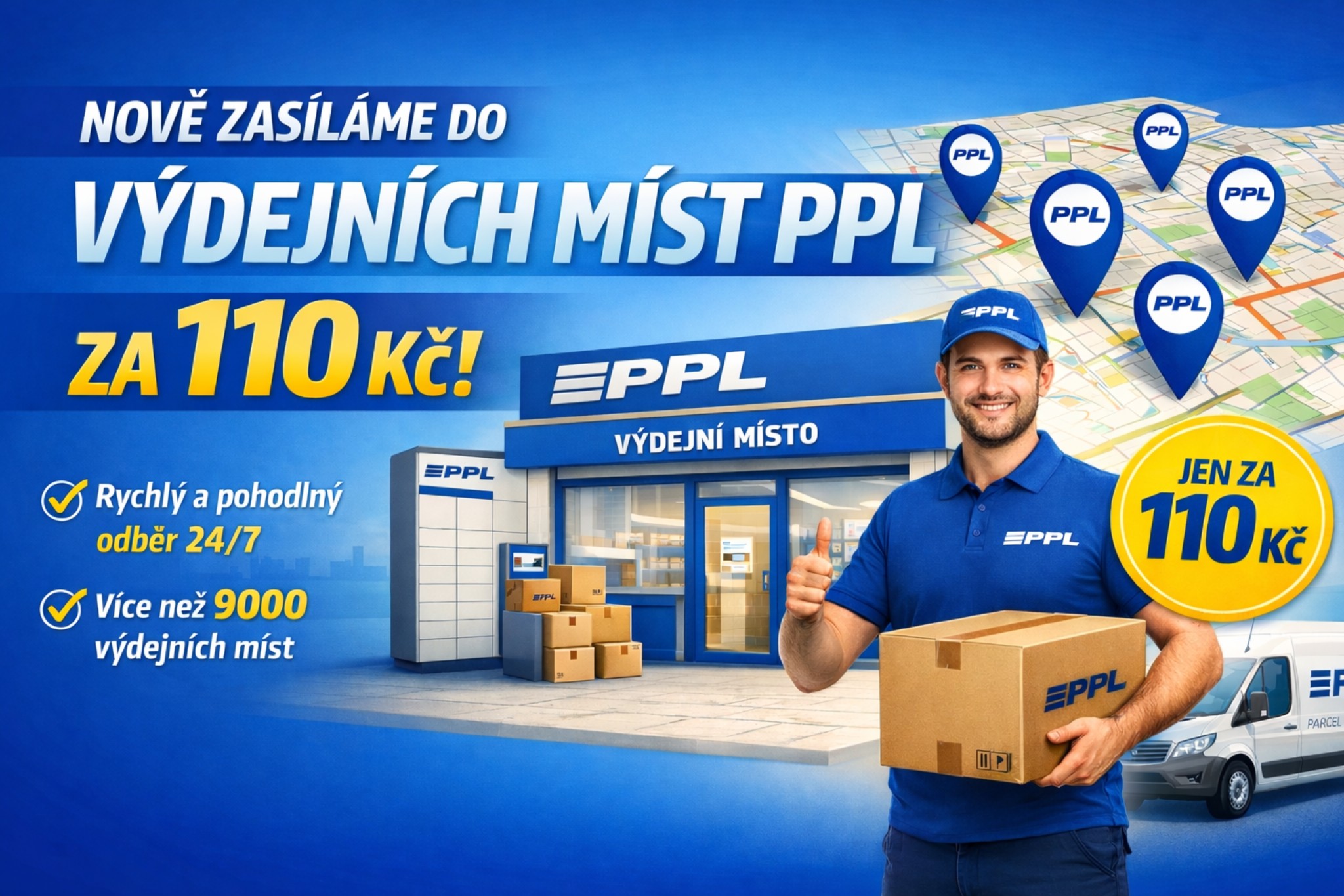 PPL výdejní místa