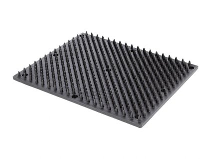 Nástěnné gumové stájové drbadlo KERBL 32678, 40x30 cm