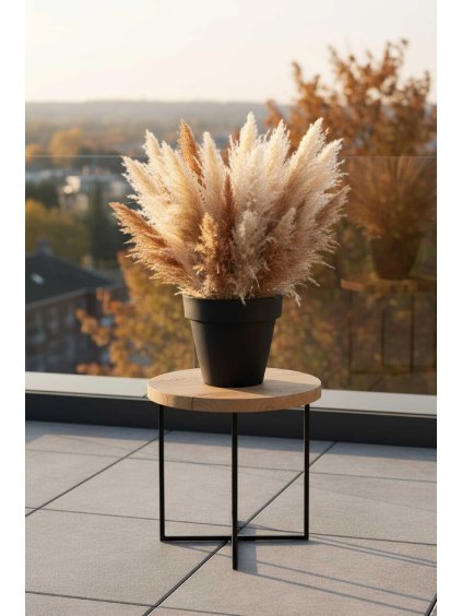 pflanzkuebel kunststoff anthrazit levanta 50x43 ki 01 4066147002457