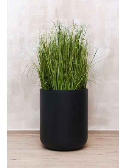 Květináč CHICO, sklolaminát, průměr 50 cm, antracit